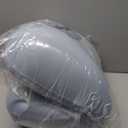 Cervical Neck Pillow for Memory Foam  Soft Ergonomic Side Sleeper Pillow for Neck Pain Relief, Ice Silk Zipperless Pillowcase, Eco-Friendly and Durable Material (Light Blue)