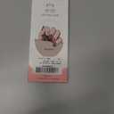 JMEOWIO Gel Nail Stickers Christmas Snowflake Holiday Semi Cured Gel Nail Strips Wraps UV/LED Nails Art Design Decoration Accessories