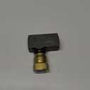 Pelopy 3/8 Inch Npt Ports Hydraulic Flow Control Needle Valve Single Direction Carbon Steel Hydraulic