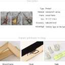 sechars Music Canvas Wall Art Guitar Painting Prints Rustic Jazz Posters for Pub Bar Decor Musical Artwork Framed Ready to Hang 12x16Inchx3PCS