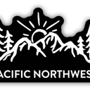 Vinil Sticker Pacific Northwest FM068,  4 Pack