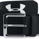 Under Armour Men's Baseball Belt (Black/ Black/ Black)