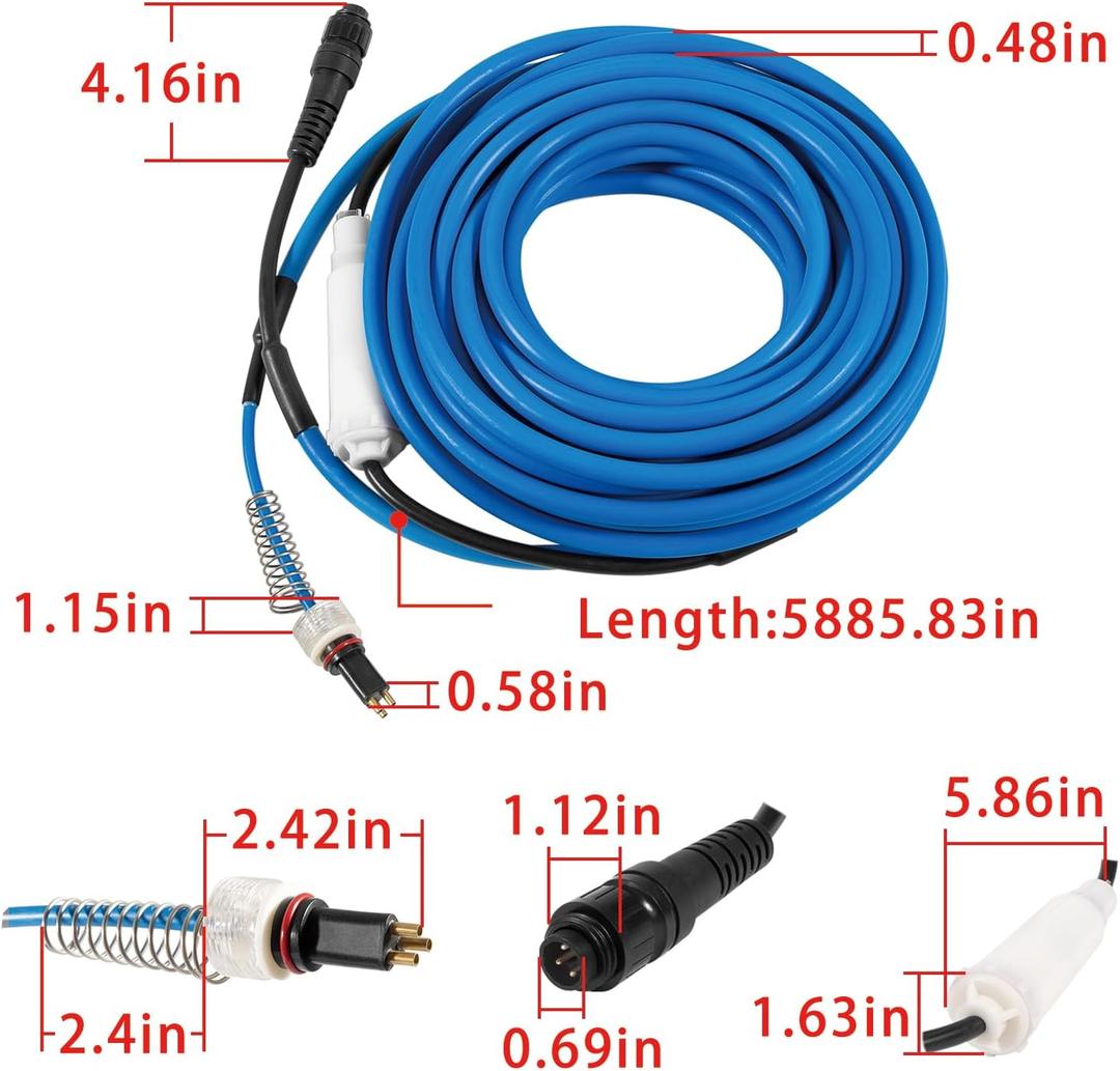 Replacement Parts Cord Fit for Maytronics Dolphin Robotic Pool Cleaner