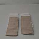 KitchenAid Albany Kitchen Towel 4-Pack Set, Milkshake Tan/White, 16"x26"