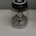 Chefman Electric Kettle with Temperature Control, 5 Presets LED Indicator Lights, Removable Tea Infuser, Glass Tea Kettle & Hot Water Boiler, 360 Swivel Base, BPA Free, Stainless Steel, 1.8 Liters