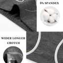 Annenmy Women's Underwear Cotton Tummy Control C Section Panties Soft Ladies High Waisted Briefs Plus Size (Medium)