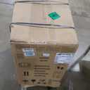 Smeg FAB5 16" 50's Retro Style Series Compact Cooler with 1.5 cu. ft. Capacity Automatic Defrost LED Interior Lighting and Adjustable Shelves Right Hand Hinge Made in Italy (Black)