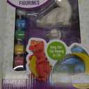 Melissa & Doug Created by Me! Dinosaur Figurines Craft Kit (2 Resin Dinosaurs, 6 Paints, Paintbrush)