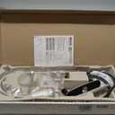 Delta Rhett Pro Style Commercial Kitchen Faucet with Pull Down Sprayer, Brushed Nickel Single Hole Kitchen Sink Faucet, Single Handle, Stainless 18829-SS-DST