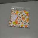 Toddler Baby Girl Clothes Fall/Winter Girls Outfits Ruffle Long Sleeve Tops Floral Flared Pants Girls' Clothing Sets (Orange)