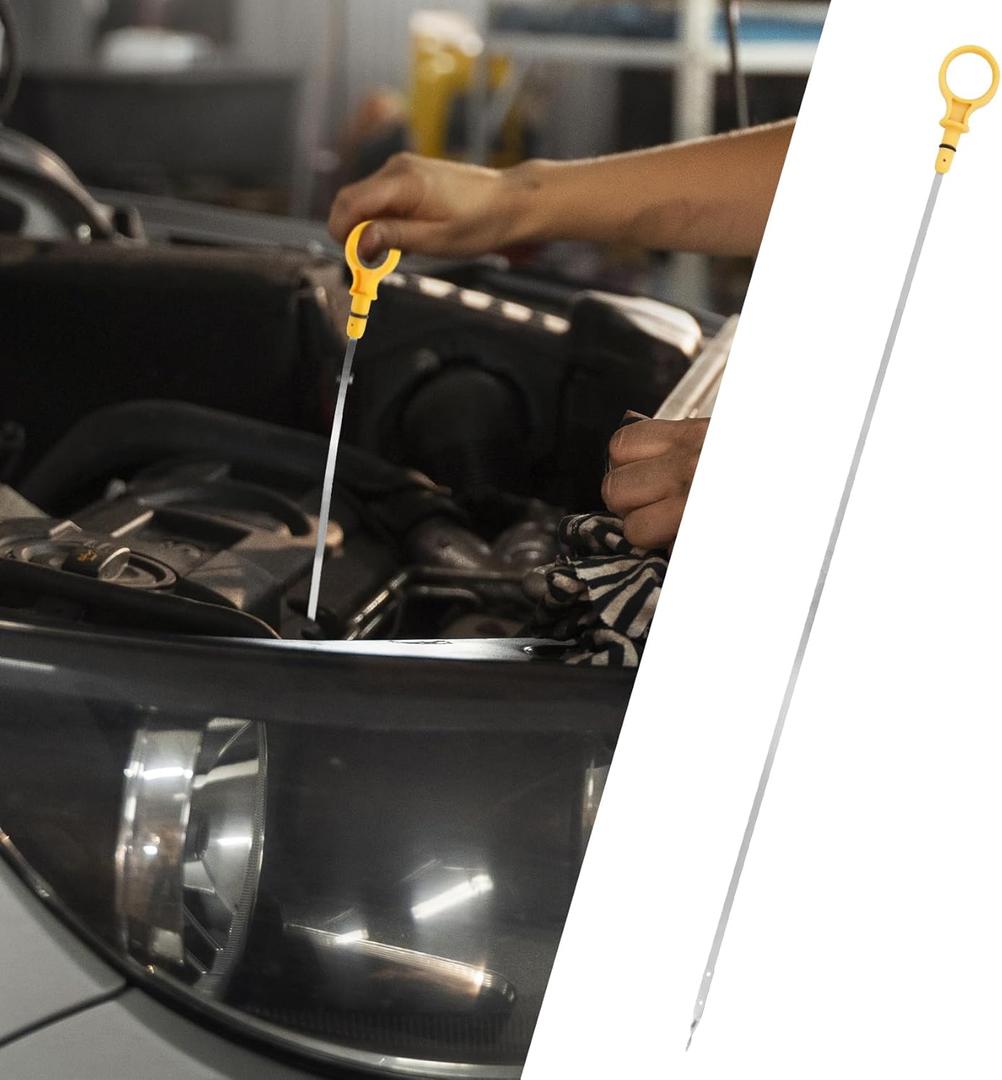 Engine Oil Dipstick, Oil Dipstick Replacement, CJ5Z-6750-A Dip Atick for Checking Oil, Car Accessories Engine Oil Level Dipstick Fit for Ford Lincoln 2.0L Fluid Oil Stick