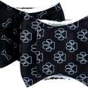 Reusable Male Dog Incontinence Nappies/Sanitary Wraps/Belly Bands - Pack of 2 : Absorbent, Strong & Washable : Older Dogs or Puppies (Paw & Bone, XS)