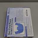 Atsuwell Ice Pack for Neck and Shoulder Cold Compression, Shoulder Ice Packs Reusable Gel Pack, Large Upper Back Cold Pack Wrap for Neck, Back, Hip, Blue