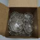 Awpeye 60 Pack Universal Clear PVC Suction Cups with Hooks for Shower, Window, Kitchen, Bathroom, Wall, Glass