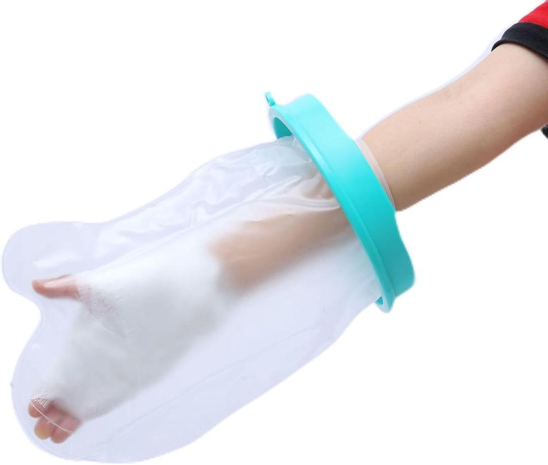 Cast Covers for Shower Arm, Waterproof Cast Cover Arm for Swimming, Cast Shower Cover, Water Proof Cast Protector for Adult, Sleeve for Showering, Elbow, Hand (Diameter - 6.3")