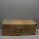 SINWEEK Tri Folding Mattress Foam Topper 4" Thickness Floor Cot Mattress, Guset Bed with Removable&Machine Washable Cover and Lining, CertiPUR-US Certified 25 x 75 Inch