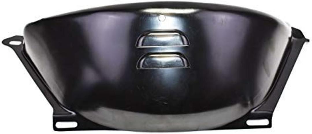 A-Team Performance 2 7/8 In Flywheel Steel Dust Cover - 700R Transmission Dust Cover Compatible with GM TH350/TH400/700R4 - Steel Shield Against Debris - Black