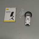 Lamicall for Magsafe Tripod Stand - [Ultra-Compact] Aluminium Magnetic Phone Tripod for iPhone 17/16 Pro Max Air, Flexible Cell Phone Bedstand Mount with 1/4" Screw, Arca & Hook Fits Travel Desk Grey (NEW Upgraded - Dark Gray)