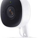 Samsung SmartThings Indoor Security Camera (GP-U999COVLBDA), 1080P HD Video with HDR, Night Vision, Advanced Motion Detection, and Two-Way Audio  Black/White