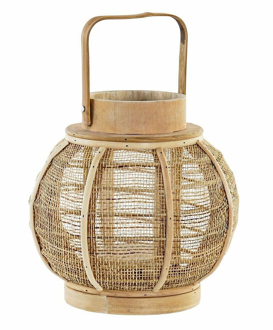 Bamboo candle holder
