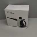 Handheld Steam Cleaner, Pressurized Steam Cleaner with 9pcs Accessories & Safety Lock (350ml White)