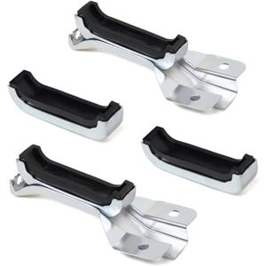 Radiator Mounting Brackets Upper/Lower PAIR For 3.25 Inch Thick Tanks For Chevrolet C10 Suburban 1967-1972