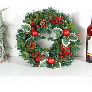 Zewuai Christmas Decoration Christmas Simulation Wreath Door Hanging Christmas Decoration Wreath Decoration Warehouse Deals Lightning Gift Card Xmas Cheap Stocking Stuffers Under 8 Dollar