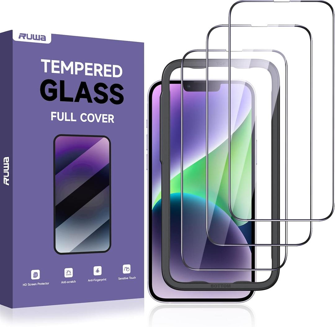 Screen Protector for iPhone 17e, 16e, 14, 13 Pro, 13, 3-Pack Tempered Glass
6.1 Inch, HD Clear, 9H Hardness, Scratch Resistant, Case Friendly, Easy Install
Amazon's Choice
