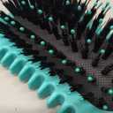 Curl Defining Brush, Curly Hair Brush Products for Effortlessly Detangling Shaping and Styling Women's Men's Curls on All Wet or Dry Hair Types, Reduces Frizz (Green 1PC)