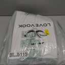 LOVEVOOK Laptop Tote Bag for Women, Leather Business Office Work Bag Computer Briefcase with Small Clutch fit for 15.6 Inch Laptop, Black-Brown-Beige