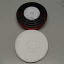 4Pack Brush for Shark Steam Mop S7000 S7001 S7020 S7005 S8021 S8001 Replacement Brush Head and Scrub Pad Abrasive Polishing Pad (Compatible only with Shark; not Compatible with Other Brands)