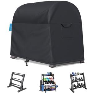 Dumbbell Rack Dust Cover, A-Frame Dumbbell Rack - Waterproof and Dustproof for Home Gym Dumbbell Set Brackets, Large - 41"L x 25"W x 33"H