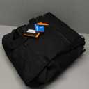 GSOU SNOW Men Ski Suit One Piece Snowsuit Snowboard Jumpsuit Jacket Pant Set Insulated Windproof Outwear Winter, L, Black