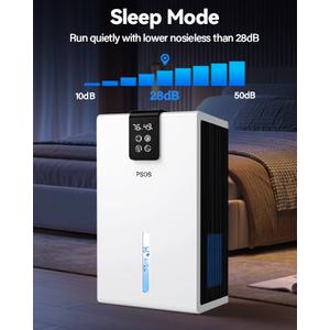Dehumidifier, 98 OZ Water Tank