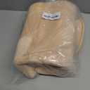 Grandaily Memory Foam Toilet Rugs U-Shaped 24x20, Ultra Soft, Non-Slip and Absorbent Bathroom Rugs, Machine Wash Dry, Comfortable Contour Bath Mat for Toilet Base, Beige