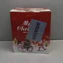 9FT Christmas Inflatables Outdoor Decorations,Blow Up Yard Decorations Santa Claus Snowman Gingerbread Man and Gift Bag,Built-in LED Lights for Garden Lawn Xmas Decor