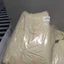 Nasitos 2 Pack Plastic Vinyl Tablecloths for Rectangle Tables 60x84 Inch-Beige Reusable Table Cloths 4Ft Table Cloth, Waterproof Tablecloth for Bridal Shower, Wedding, Holiday Dinner