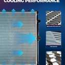 KAX CU2636 Engine Radiator Replacement, Compatible with Z4, 330Ci, 325Ci, 325i, 325xi, 330i, 330xi, 323i, 328i, 323Ci