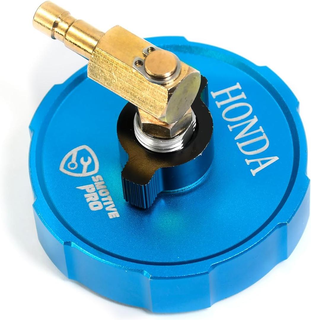 56mm Master Cylinder Bleeder Adapter Compatible with Honda Accord, Aluminum Alloy Brake Bleeder Adapter (HONDA Master Cylinder Adapter Set)