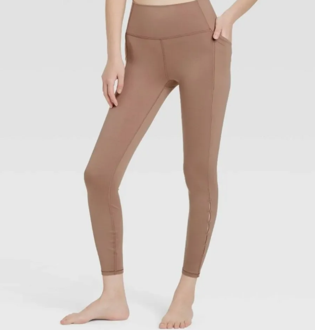 All in Motion Flex High Rise Taupe 7/8 Leggings, XS