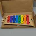 MUSICUBE Xylophone for Kids Wood Xylophone with Mallets Orff Music Instrument for Educational& Preschool Learning Baby Percussion Kit with Professional Tuning for Toddlers Gift Choice for Children age (50808)