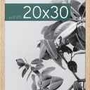 MCS Studio Gallery 20x30 Poster Frame Natural Woodgrain Engineered Wood, Vertical & Horizontal Wall Hanging Large Picture Frame for Photos, Posters & Art Prints (1-Pack)