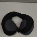 INFANZIA Kids Chin Supporting Travel Neck Pillow, Helps Support Head and Neck, Comfortably Designed for Head, Neck, and Chin Support - Ideal for Toddlers and Children,Black