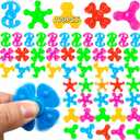 Desyeryamimi 100 Pack Mini Fidget Spinners Bulk Toys for Kids 3 4 5 6 7 8 9 Party Favors Goodie Bags Stuffers Birthday Return Gifts Classroom Rewards Prize Box