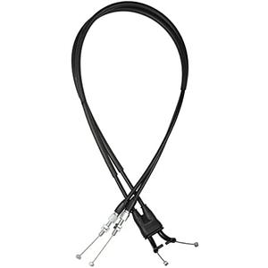 MOTOMASTER Motorcycle Throttle Cable SET (PULL/PUSH) Compatible with KTM EXC 400/450/500/530/ EXC-F 250/350/ SMR 450/ SX-F 250/450 / E0170505 / 5803S01A