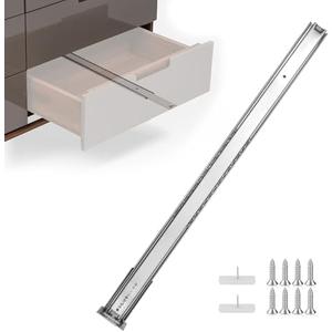 homdiy 4 Pack 14 Inch Heavy Duty Center Mount Drawer Slides for Cabinet and Dresser Bottom Mount Drawer Rails 3/4 Extension Glide Track homdiy 4 Pack 14 Inch Heavy Duty Center Mount Drawer Slides for Cabinet and Dresser Bottom Mount Drawer Rails 3/4 Extension Glide Track