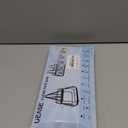 Clear Bag for Stadium Events 12612 Clear Tote Bag for Concert,Sport,Festival (Black)