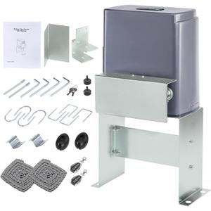 CO-Z Automatic Gate Opener with Safety Sensor, 280W Sliding Door Opener & Closer Kit for 1400lb Doors, Smart Driveway Sliding Gate Opener with 20ft Driven Chain, Electric Gate Operator Set for Home