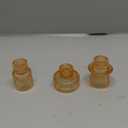 WELLIFE 3 Pcs Gold Glass Candle Holder, Taper Candle Holder, Gold Candlestick Holders for Party, Wedding Decorations, Table Centerpieces and Thanksgiving