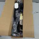 Curtain Rods No Drilling for Windows 36 to 88 Inch:No Drill Small Black Curtain Rod with Adhesive Brackets for Bedroom,5/8" Apartment Renter Friendly Adjustable Drapery Rods Easy Install